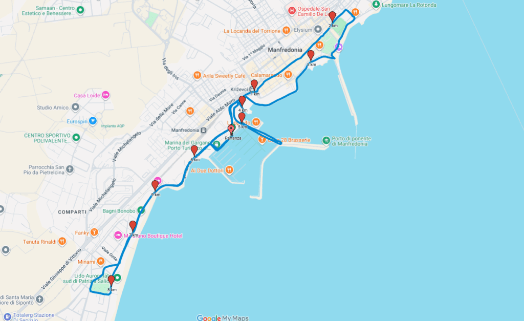 Percorso Re Manfredi RUN